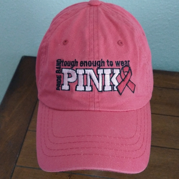 Ladies Pink Pride Band Ballcap - Picture 2 of 6
